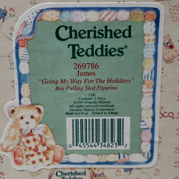 Cherished Teddies, James - Picture 6 of 6
